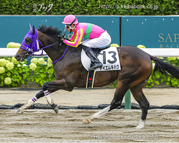 7/26　札幌5R・2歳新馬　テイエムキハク