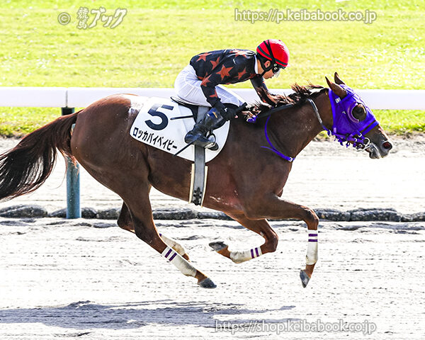 10/25　新潟4R・3歳上1勝クラス　ロッカバイベイビー